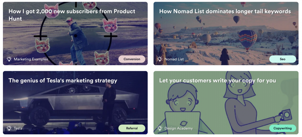 Marketing Examples case studies are updated daily